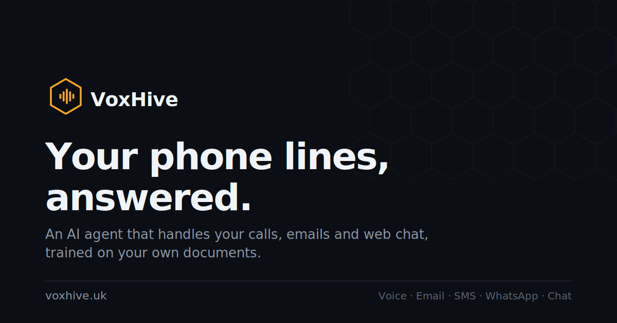 VoxHive screenshot 1